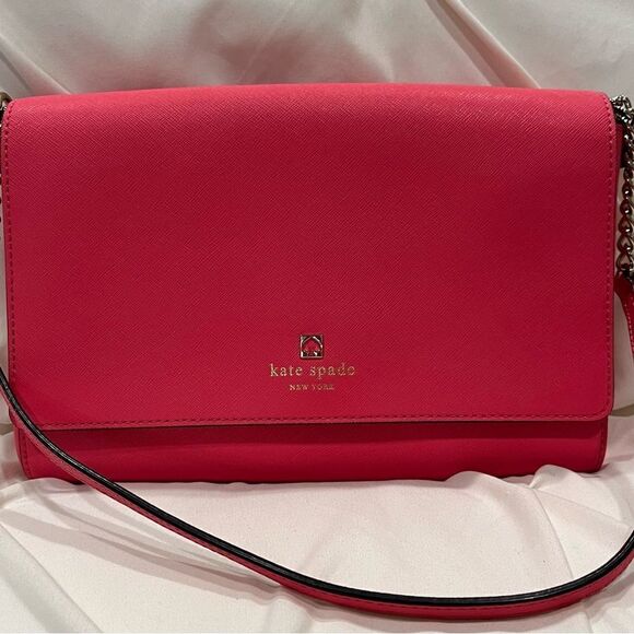 Kate Spade New York Pink Charlotte Street Alek Crossbody Purse NWOT - Picture 1 of 11